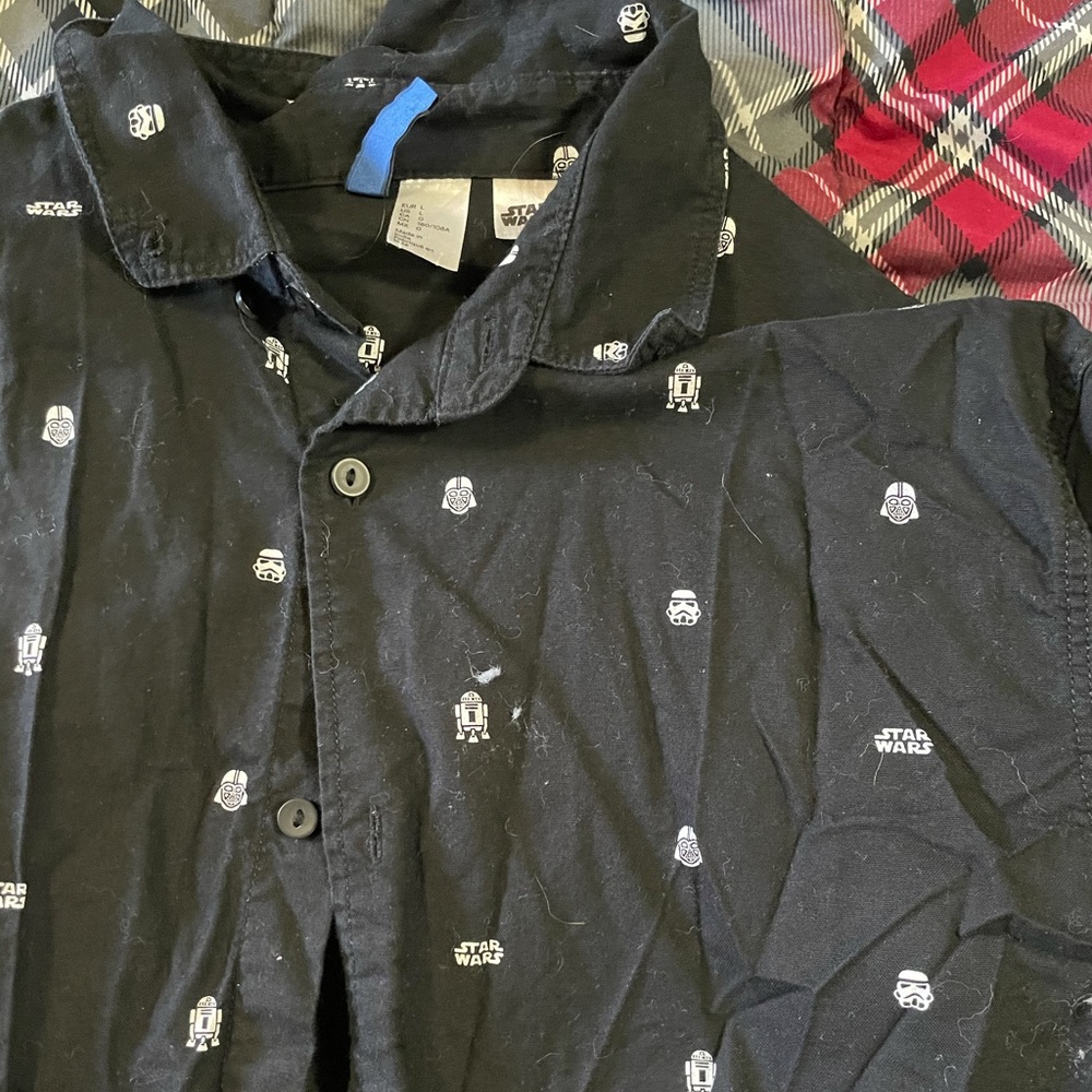 Star Wars Button Up